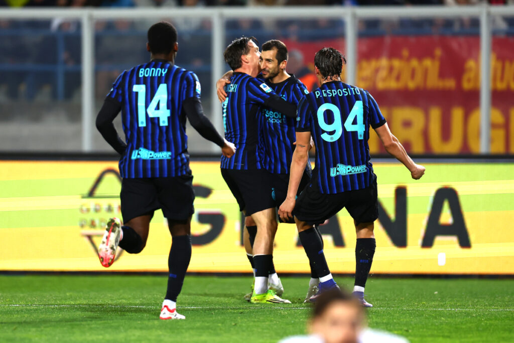 Henrikh-Mkhitaryan-celebrate-1-1024x683 Inter Milan extend lead at Serie A summit with solid victory over US Lecce