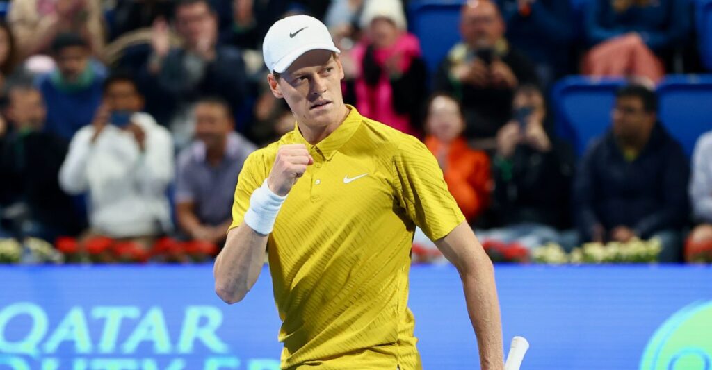 Jannik_sinner_Doha-1296x675-1-1024x533 Sinner marks comeback with straight-sets victory against Machac in Doha