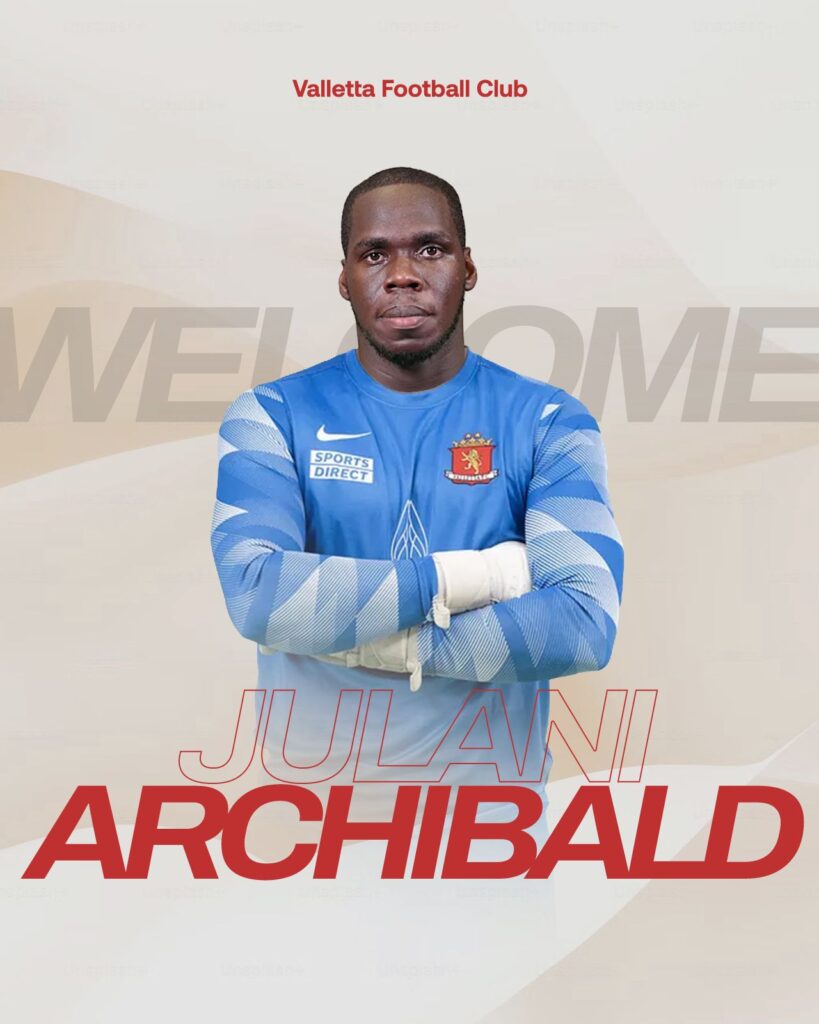 Julani-Archibald-819x1024 Valletta secure experienced goalkeeper Julani Archibald ahead of transfer deadline