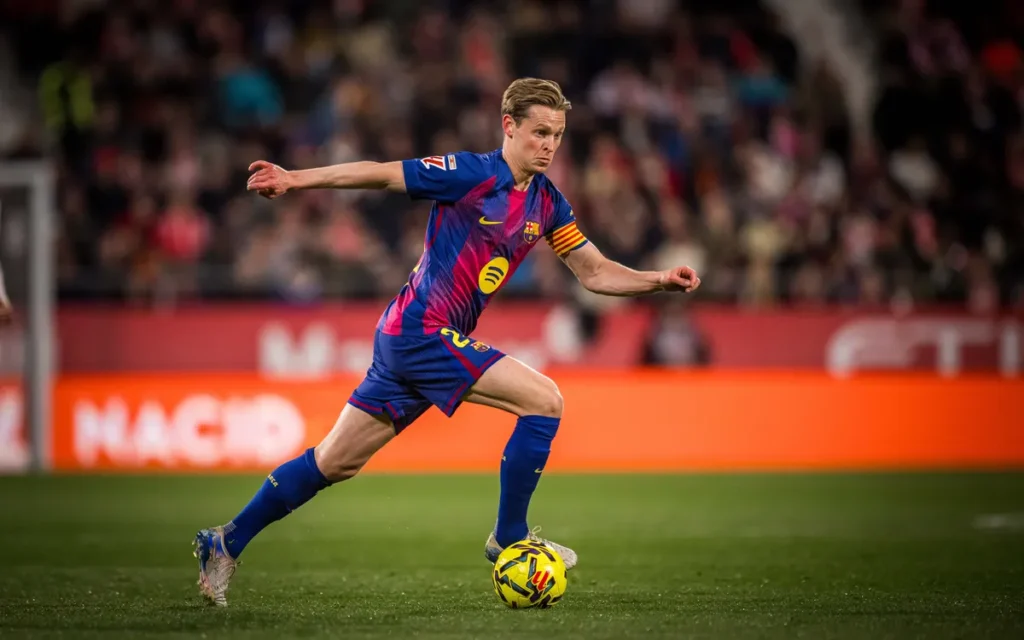 MGA1089-1024x640 Barcelona midfielder Frenkie de Jong sidelined for up to six weeks with leg injury