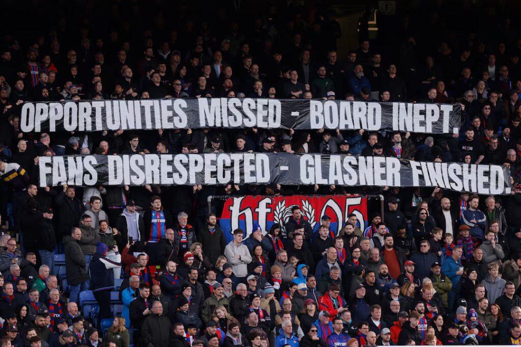 PLZ6D2Q23ZMB5N5LZONFJ6KIDI-1024x683 Crystal Palace F.C. boss Oliver Glasner unfazed by supporters’ banner calling for his exit