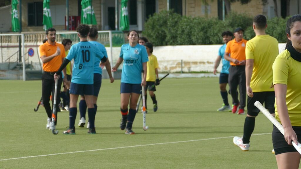 hockey1-1-1024x576 Marsaskala Heat register important win in Hockey 7s