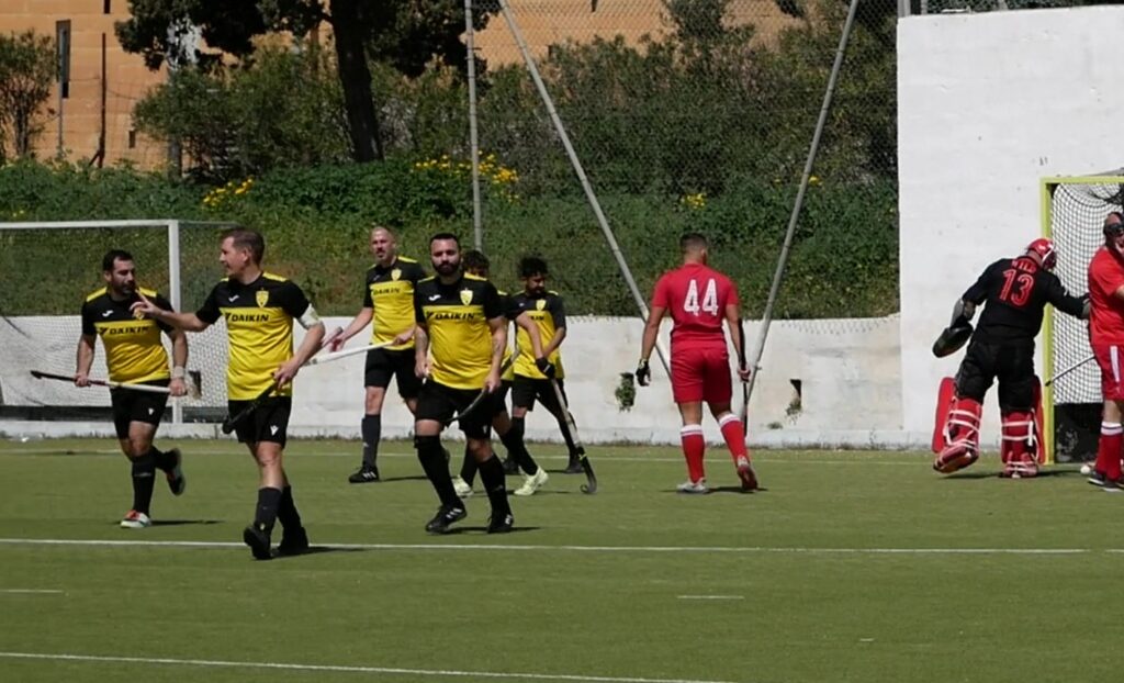 hockey3-4-1024x622 Qormi Daikin hit thirteen in dominant display against White Hart
