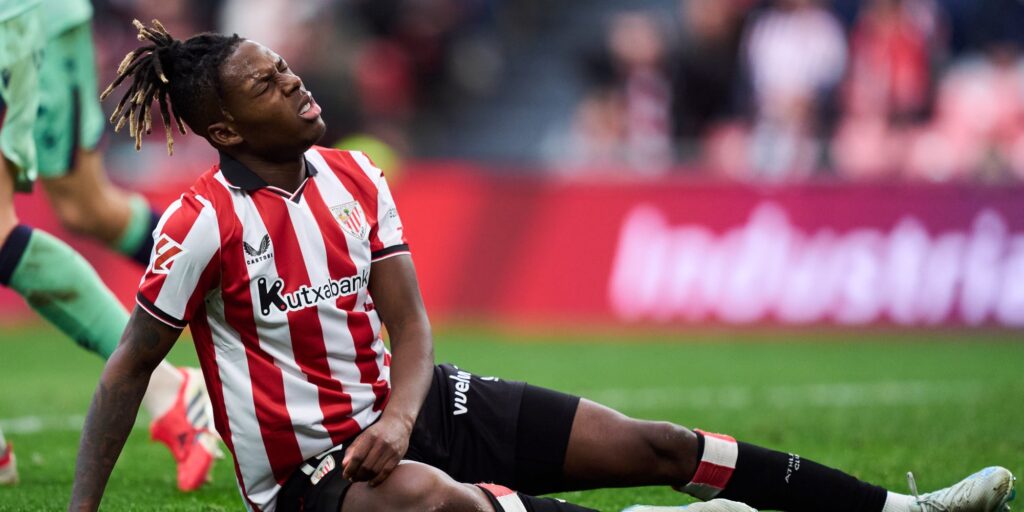 nico-williams-looksaside-2602-g-2000-1024x512 Nico Williams sidelined for weeks with groin problem in blow to Athletic Club