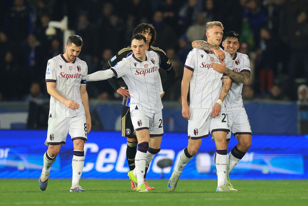Jens-Odgaard-celebrate-1024x684 Jens Odgaard strikes late as Bologna FC 1909 edge past Pisa SC