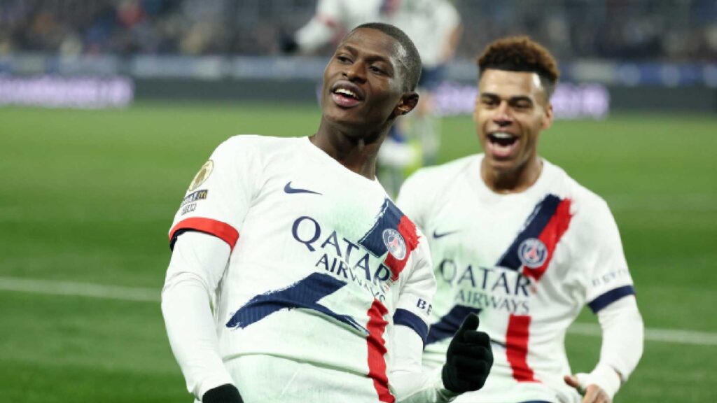 Nuno-Mendes-PSG-1024x576 PSG dominate 10-man Nice to reclaim top spot in Ligue 1