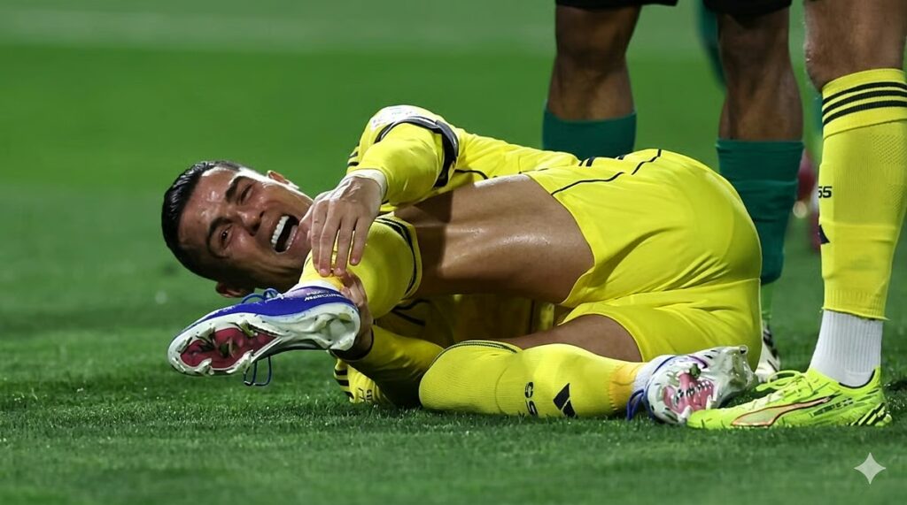 Ronaldo-is-injured-1024x571 Cristiano Ronaldo suffers hamstring tendon injury, but World Cup participation not at risk
