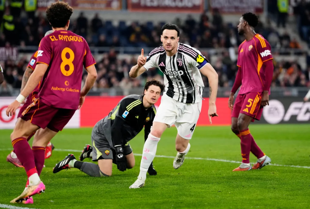 gettyimages-2263743355-1024x689 Roma and Juve play out six-goal thriller as Old Lady rescue late draw