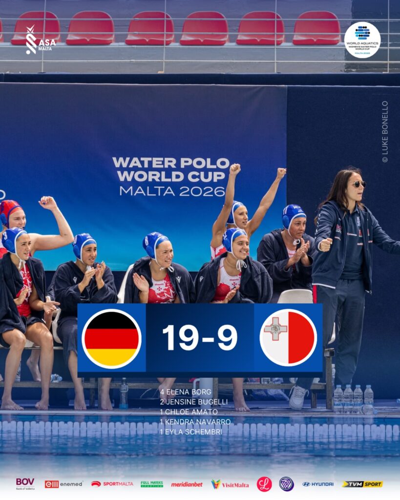 Germany-Malta-W-819x1024 Malta fall to Germany but secure historic 10th place in Women’s Water Polo World Cup Division Two