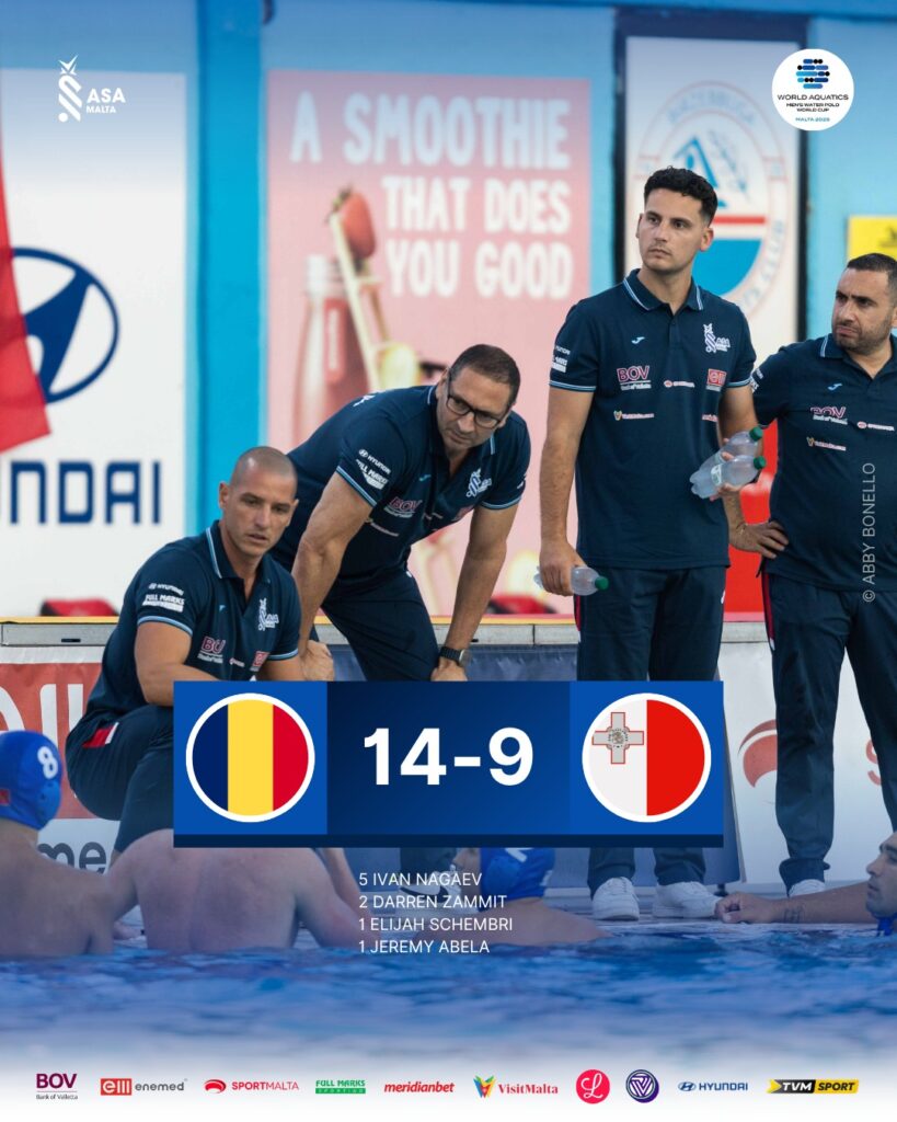 Malta-Romania-pic-819x1024 Romania overpowers Malta in Water polo World Cup Division Two