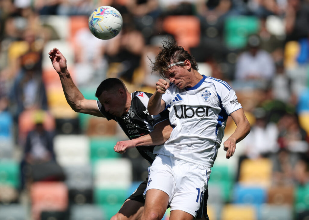 Nico-Paz-Jakub-Piotrowski-1024x731 High-Flying Como Held to Goalless Draw by Udinese in Serie A
