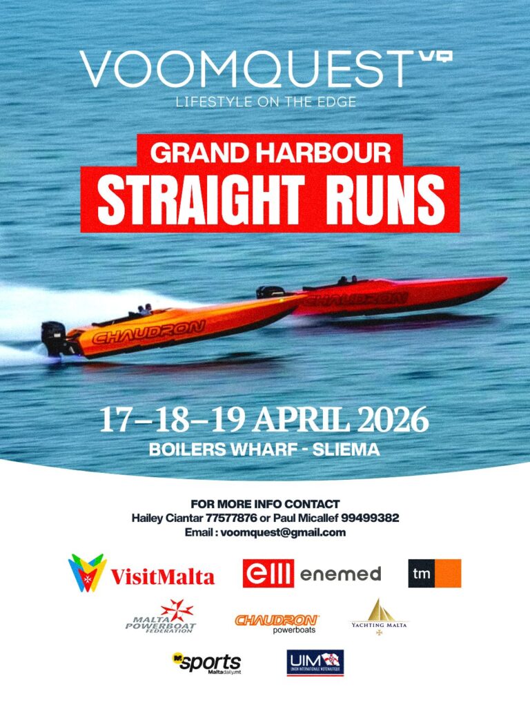 Voomquest-Promo-768x1024 Malta to Kick Off UIM Pleasure Navigation World Championships this April