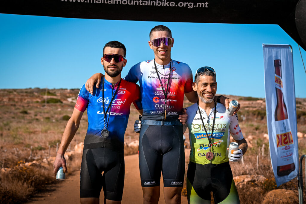 Elite-Podium-1024x683 Borg triumphs at Majjistral Park as Title Race Heats Up in MMBA Cross Country Series