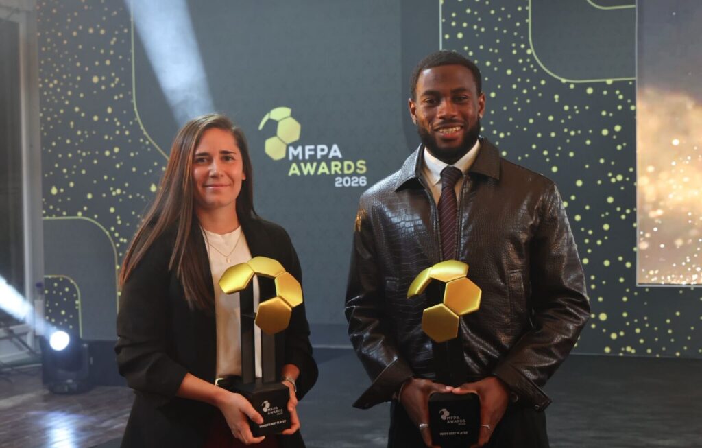 JOSEPH-MBONG-ANDELA-KRICAK-1536x980-1-1024x653 Joseph Mbong and Andela Kricak crowned Top Players at 2026 MFPA Awards