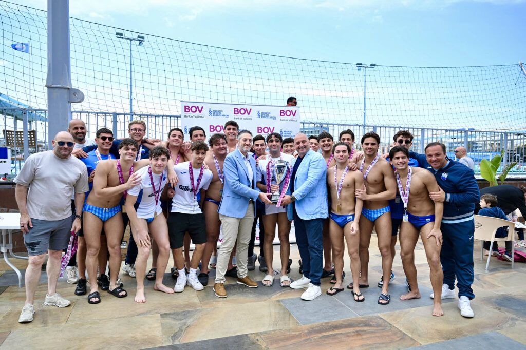 Sliema-BOV-Water-Polo-U20-Champions-Trophy-Presentation-1024x682 Sliema clinch BOV Winter Under-20 Water Polo League Title