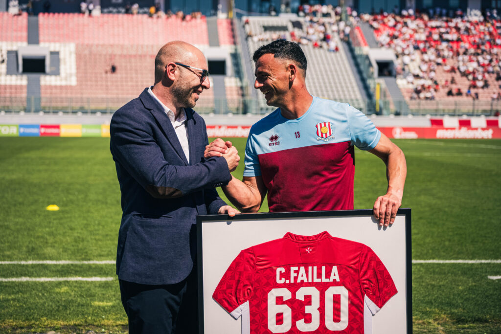 fa-trophy-final-valletta-v-gzira-utd-23052026-jc-42-1024x683 Malta FA Honours Clayton Failla and Steve Borg on Final Domestic Appearances