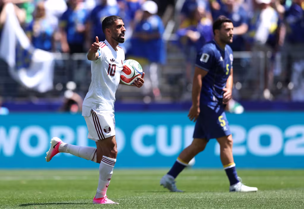 Bosnia-and-Herzegovina-v-Qatar-Group-B-FIFA-World-Cup-2026 Alajbegovic stars as Bosnia and Herzegovina finish third