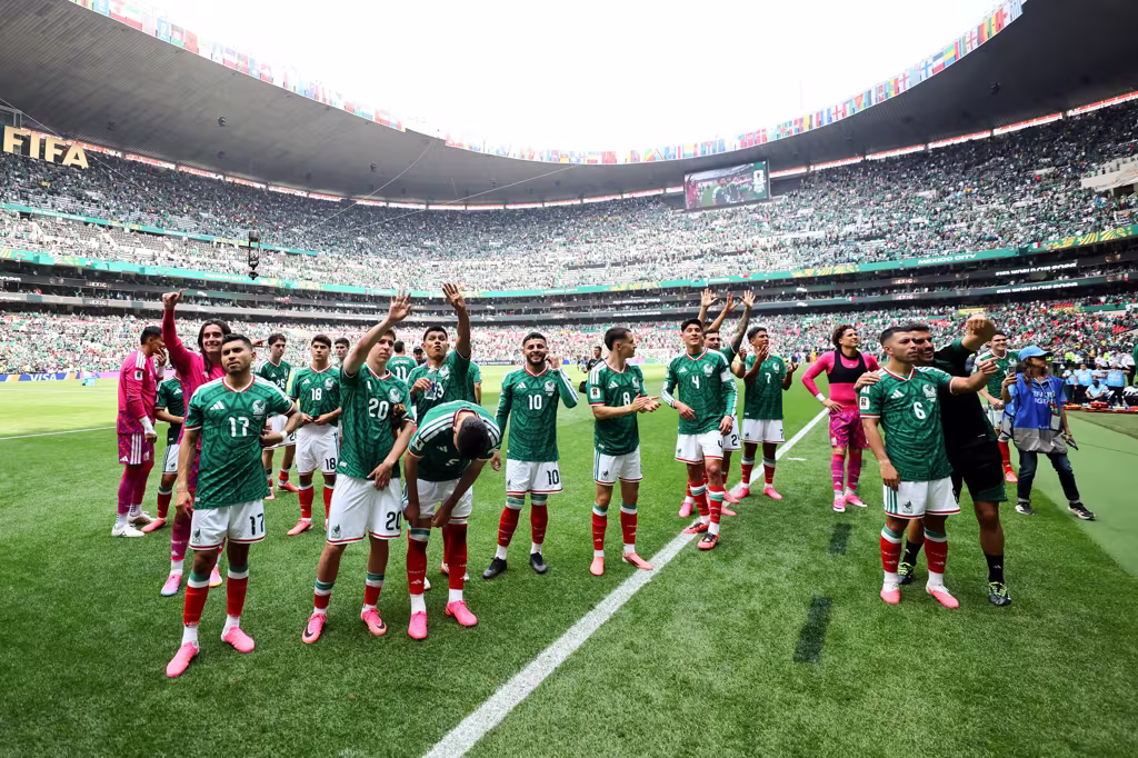 Mexico-v-South-Africa-Group-A-FIFA-World-Cup-2026 Quiñones and Jiménez Power Mexico Past South Africa in World Cup Opener