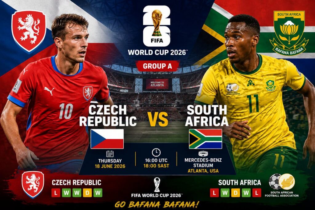 South-Africa-1024x683 Czech Republic and South Africa seek first points in crucial Group A Clash