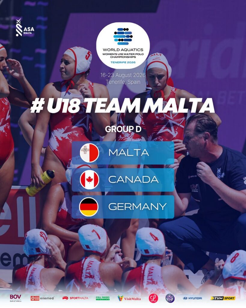U18-Malta-women-fixtures-819x1024 Group D Opponents and Squad Confirmed for Malta at the World Aquatics Women’s U18 Water Polo Championships