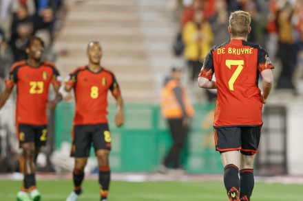 belgiums-kevin-de-bruyne-celebrates-after-scoring-440nw-13412289i Belgium Cruise to Emphatic Victory Over Tunisia Ahead of World Cup