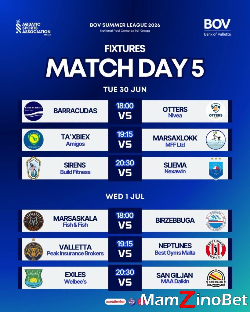 match-day-2-summer-league-819x1024 BOV Summer League 2026 – Match Day 5 Preview