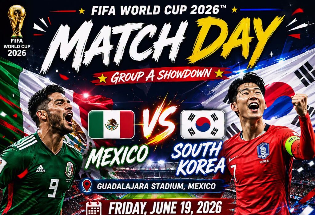 mexico-e1781774640572-1024x699 Mexico and South Korea battle for early Knockout Qualification in Guadalajara