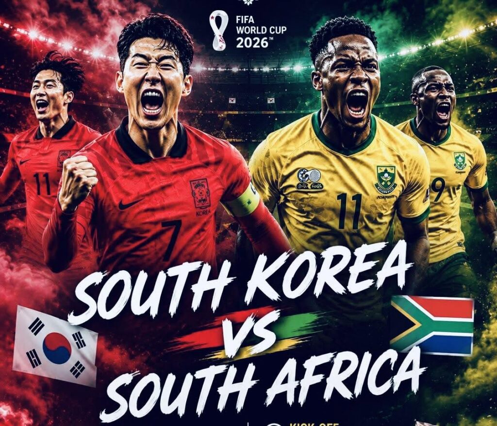 south-korea-1-e1782291800956-1024x878 Bafana Bafana need victory to keep World Cup hopes alive