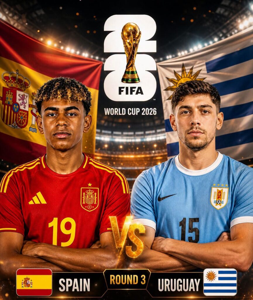 spain-2-e1782471163106-865x1024 La Roja aim to seal Top spot as Uruguay fight for survival