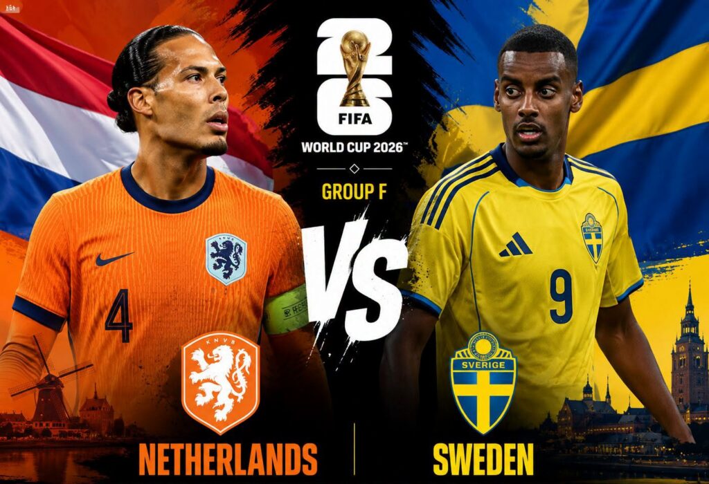 sweden-1-e1781940571355-1024x700 Netherlands and Sweden set for crucial Group F showdown in Houston