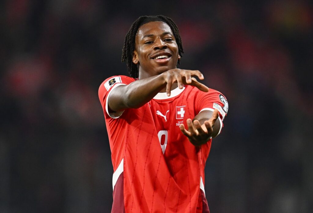 switzerland-v-sweden-fifa-world-cup-2026-qualifier-1-scaled-1-1024x695 Swiss Talent Johan Manzambi Aiming to Make His Mark on the World Stage