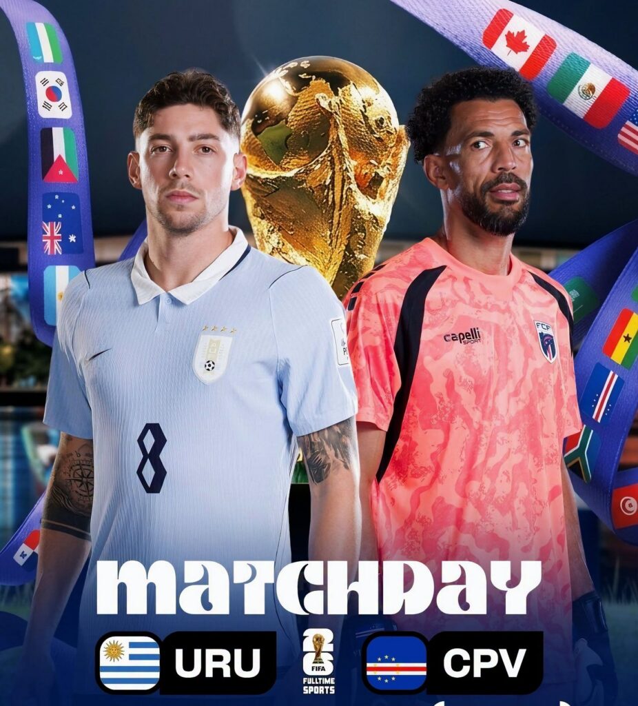 uruguay-2-e1782028107525-926x1024 Uruguay aim to halt Cape Verde fairytale as Group H battle intensifies