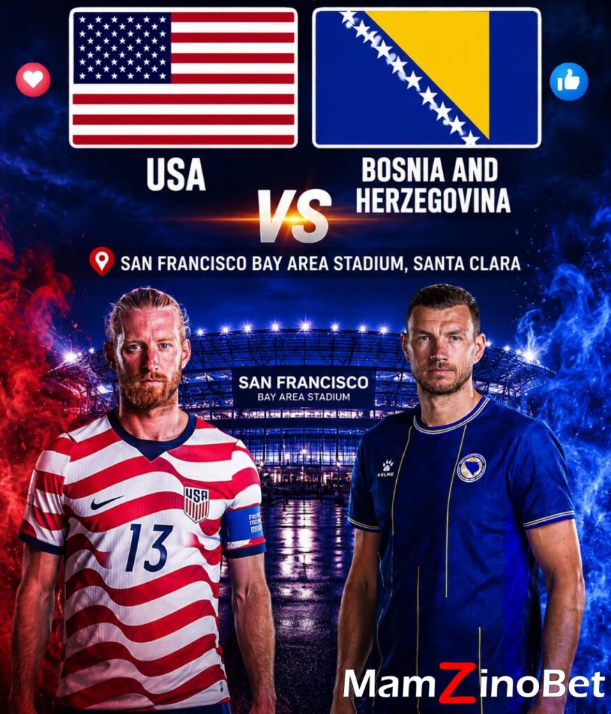 usa-e1782892142625-876x1024 USA favourites to overcome Bosnia & Herzegovina in World Cup Round of 32 clash